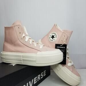Converse Women's CTAS Cruise Hi Top Sneakers Size 7 Pink Sage A06142C NWT